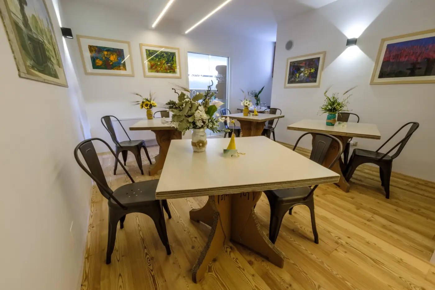 Sala della colazione biologica